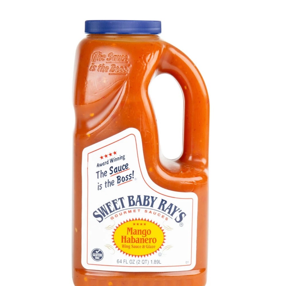 Sweet Baby Ray's Mango Habanero Sauce - Orange